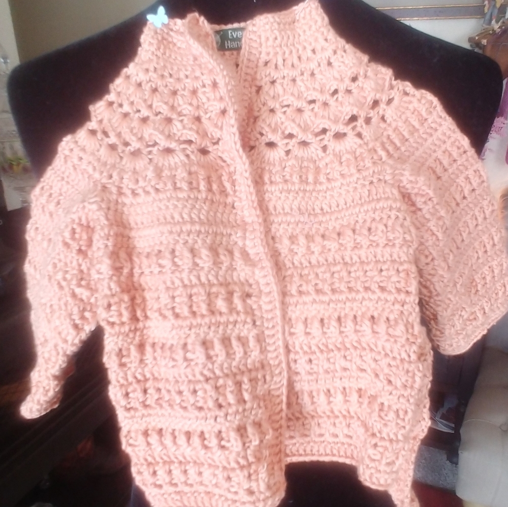 Child's Crochet Cardigan